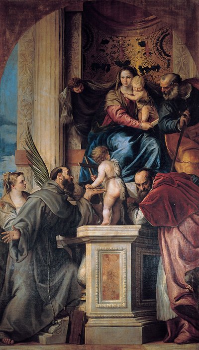 Madonna with the Child and the Holy Ones by Giovanni Battista Bonacina